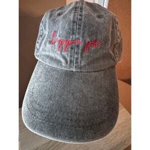 Kappa Psi Embroidered Adjustable Dad Hat - Black Denim